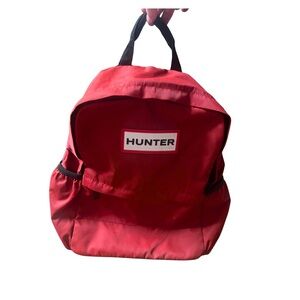 Hunter Original Nylon Backpack Red